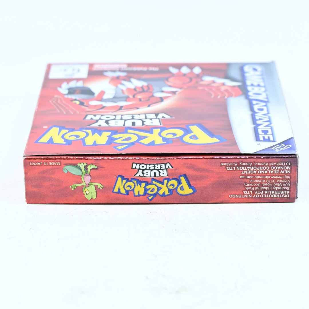 Pokemon Ruby Version - Nintendo Gameboy Advance / GBA Boxed Game - AUS PAL