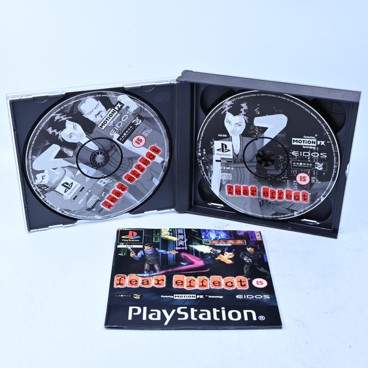 Fear Effect - Sony Playstation 1 / PS1 Game + Manual - PAL - MINT DISC!