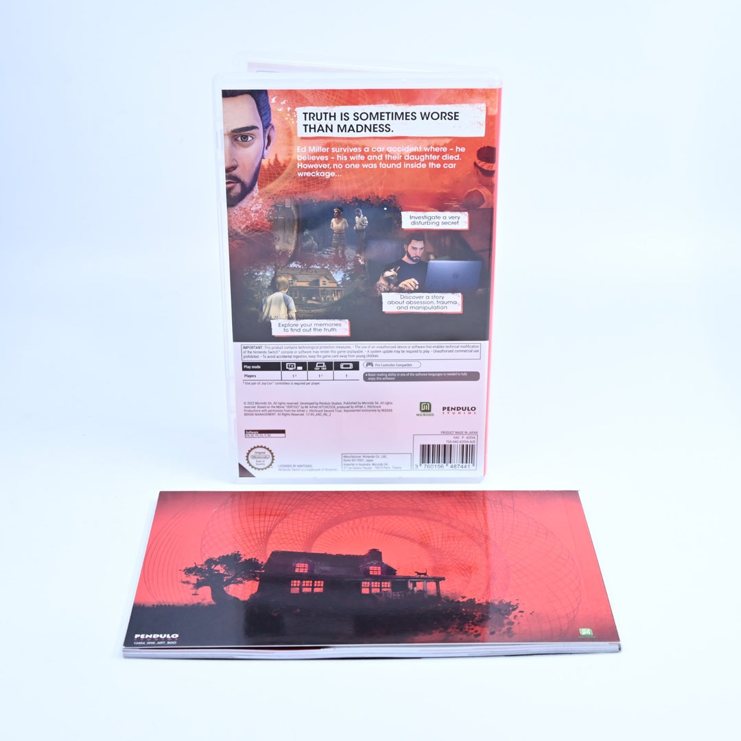 Alfred Hitchcock Vertigo Limited Edtion - Nintendo Switch Game - FREE POST!