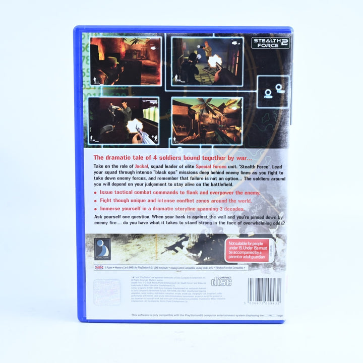 Stealth Force 2 - Sony Playstation 2 / PS2 Game - No Manual - PAL - MINT DISC!