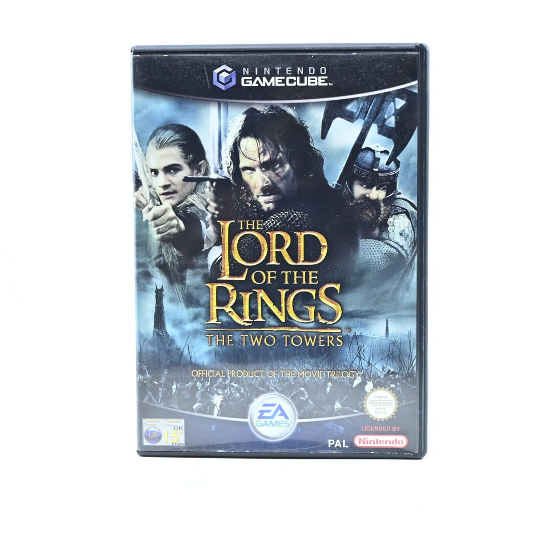 The Lord of the Rings: The Two Towers - Nintendo Gamecube Game + Manual - PAL