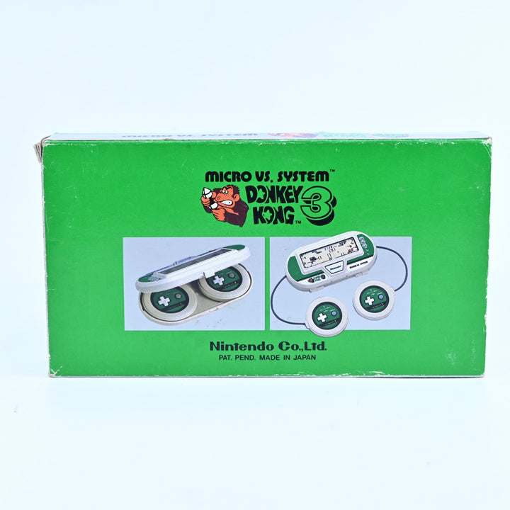 Donkey Kong 3 - AK-302 - Micro Vs. System - Nintendo Game & Watch Boxed Console