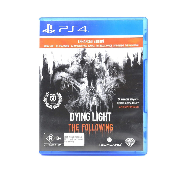 Dying Light: The Following Enhanced  Edition - Sony Playstation 4 / PS4 Game