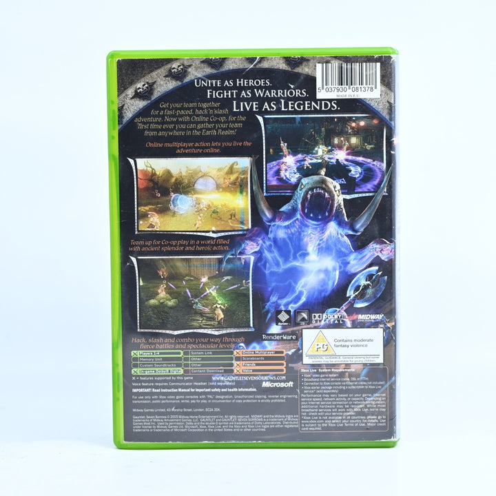Gauntlet: Seven Sorrows - Original Xbox Game - No Manual - PAL