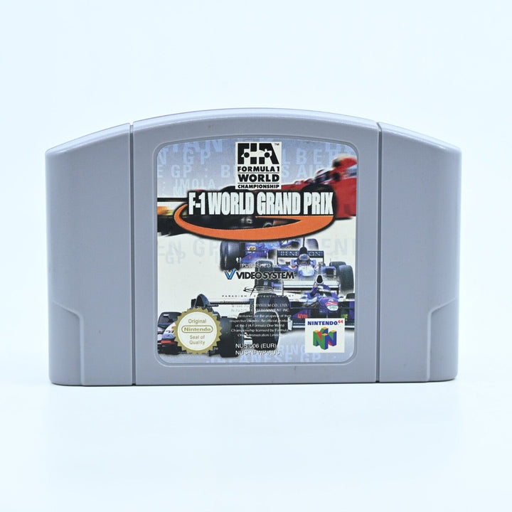 F-1 World Grand Prix - N64 / Nintendo 64 Game - PAL - FREE POST!