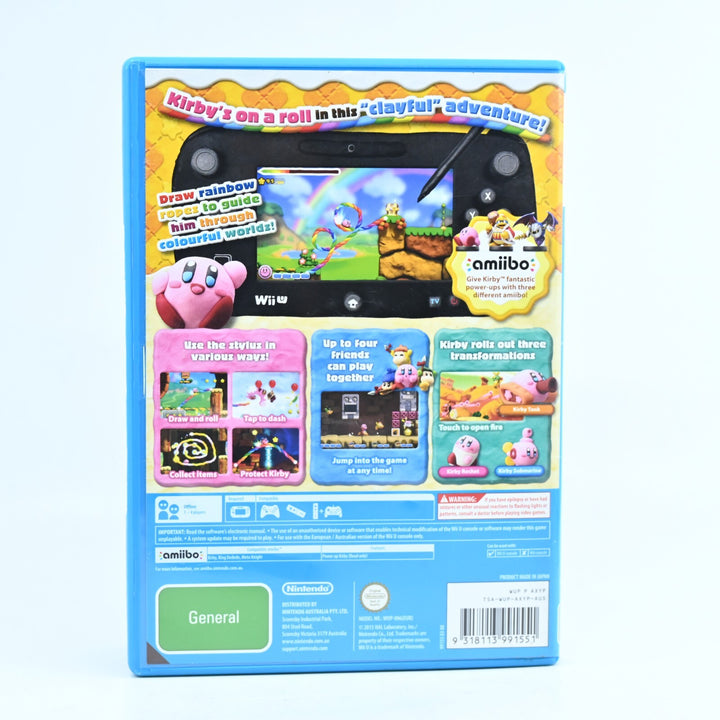 Kirby and the Rainbow Paintbrush - Nintendo Wii U Game - PAL - FREE POST!