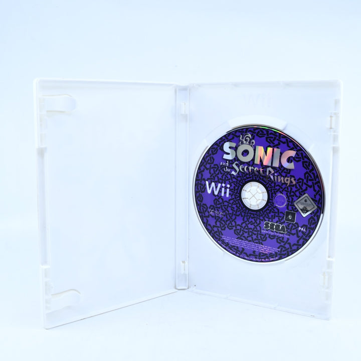 Sonic and the Secret Rings - Nintendo Wii Game - No Manual - PAL - MINT DISC!