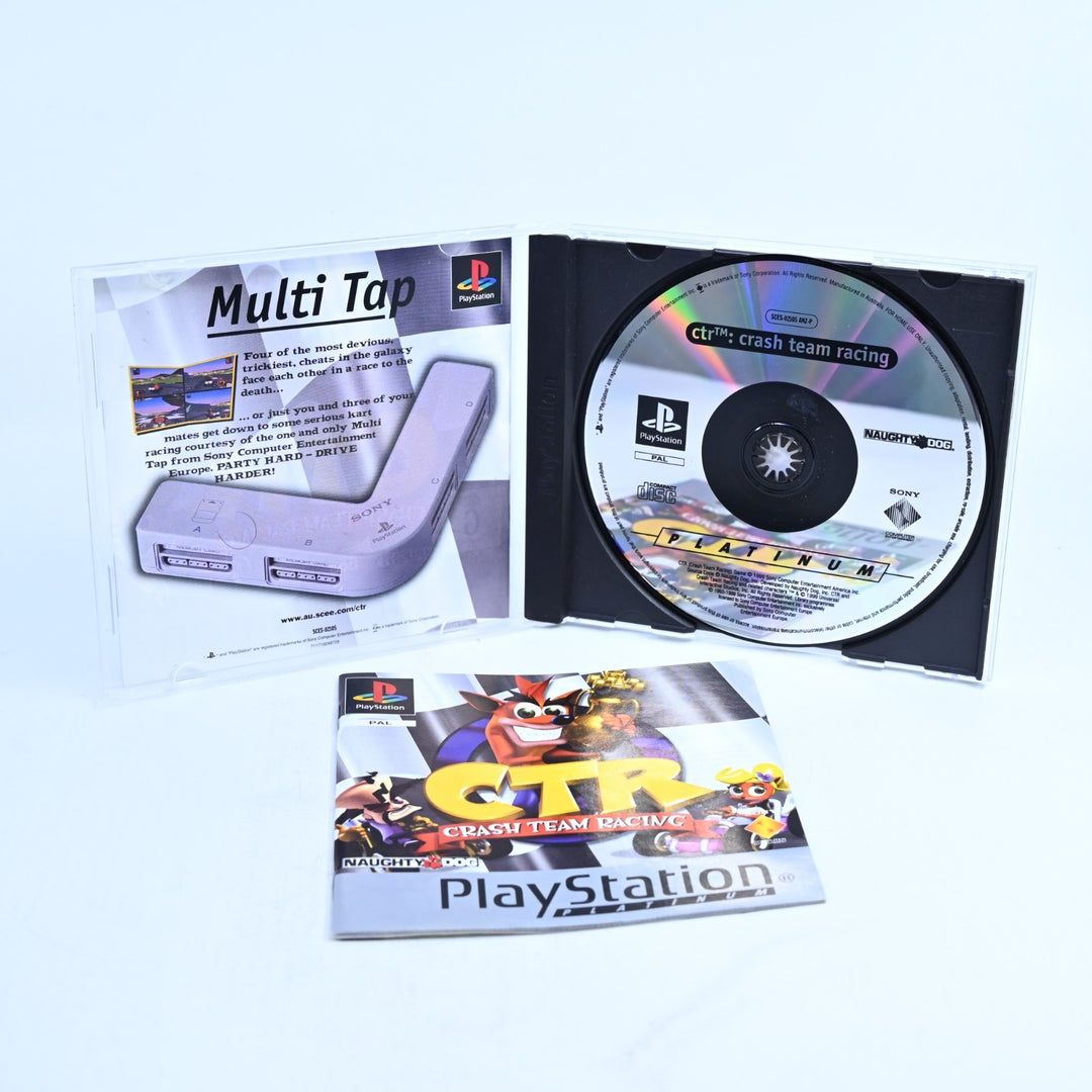 CTR: Crash Team Racing - Sony Playstation 1 / PS1 Game + Manual - PAL