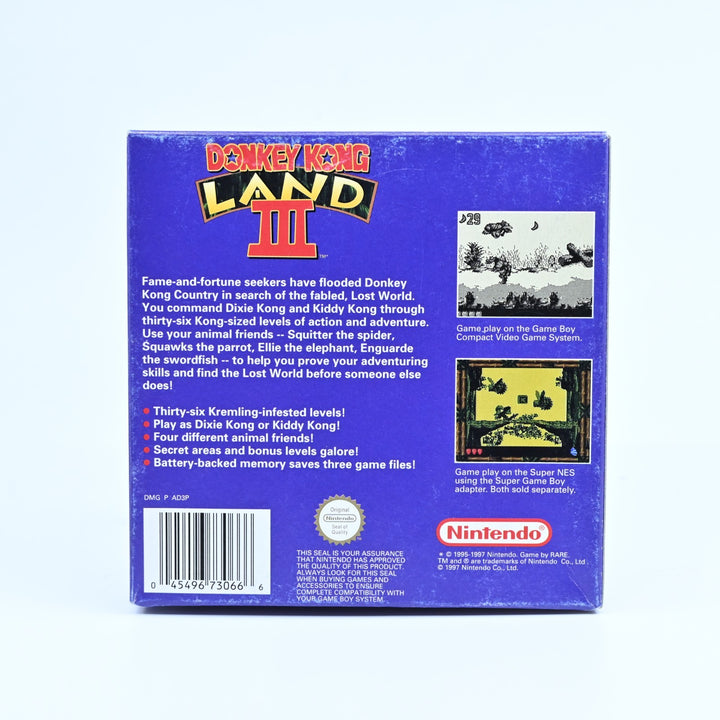 Donkey Kong Land III - Nintendo Gameboy Boxed Game - PAL - FREE POST!