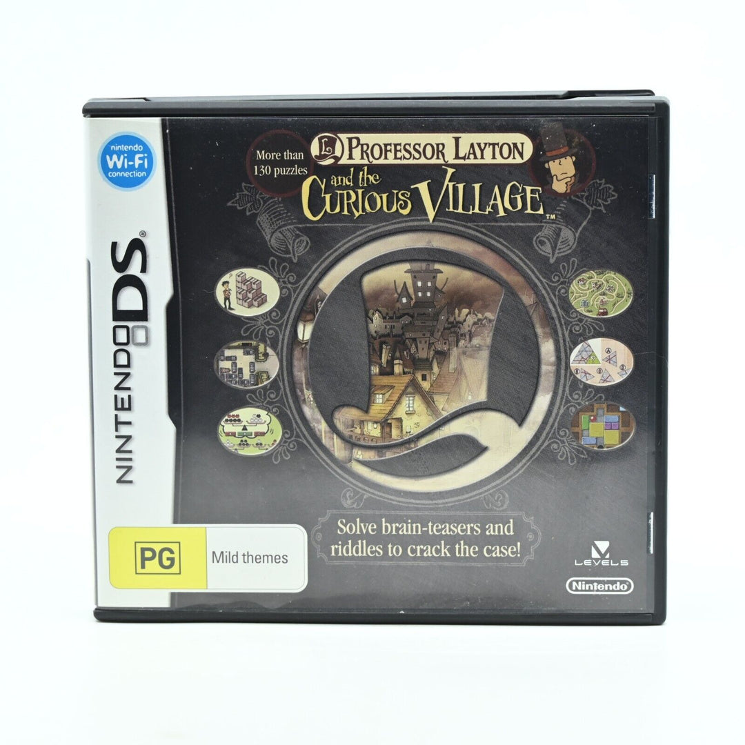 Professor Layton and the Curious Village - Nintendo DS Game - PAL - FREE POST!