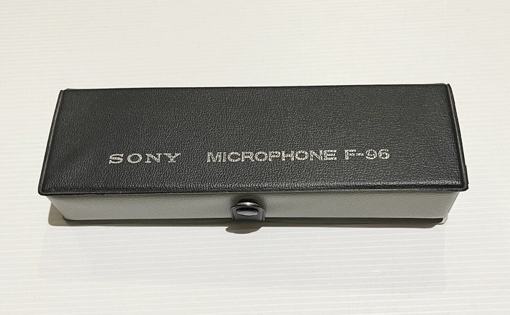 AS NEW! Vintage Sony Microphone MTL F-96 with original case - FREE POST!