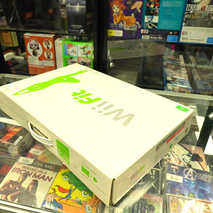 Wii Fit + Balance Board - Nintendo Wii Game + Manual / Nintendo Wii Accessory