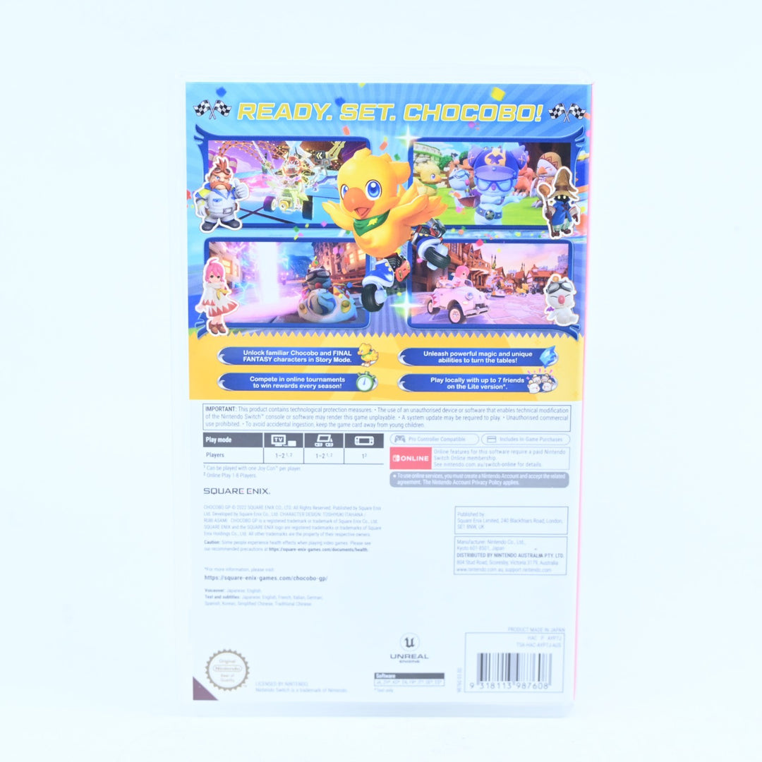 Chocobo GP - Nintendo Switch Game - FREE POST!