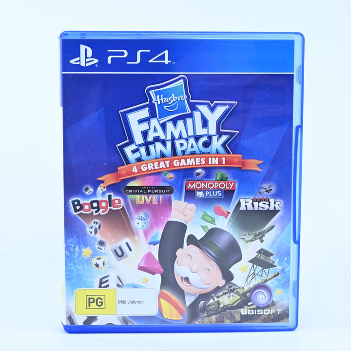 Hasbro Family Fun Pack - Sony Playstation 4 / PS4 Game - MINT DISC!