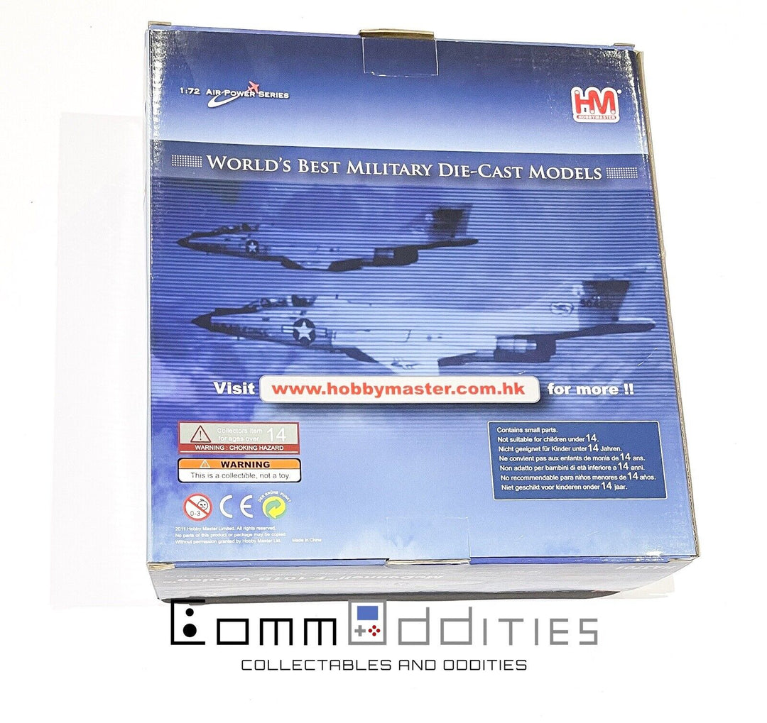 AS NEW! Hobby Master HA3701 1:72 McDonnell F-101B Voodoo USAF ADWC Tyndall Jet