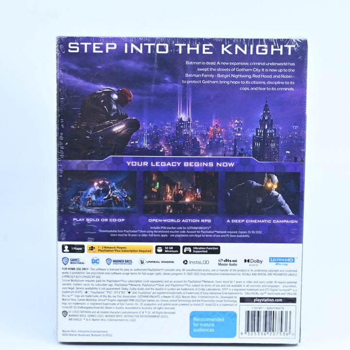 SEALED! Gotham Knights - Special Edition - Sony Playstation 5 / PS5 Game