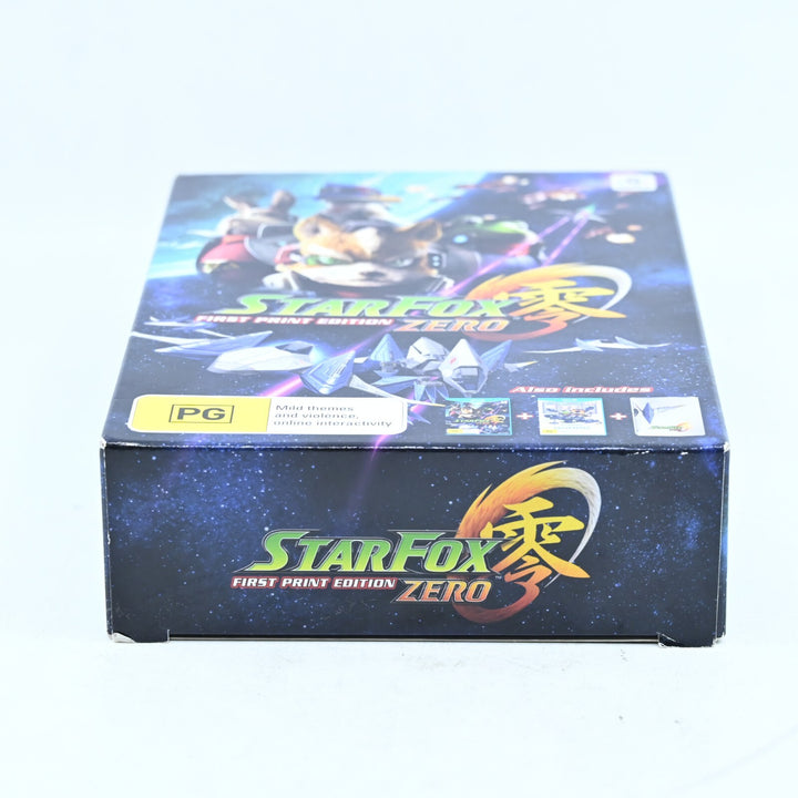 Star Fox Zero First Print Edition - Nintendo Wii U Game - PAL - LIKE NEW!
