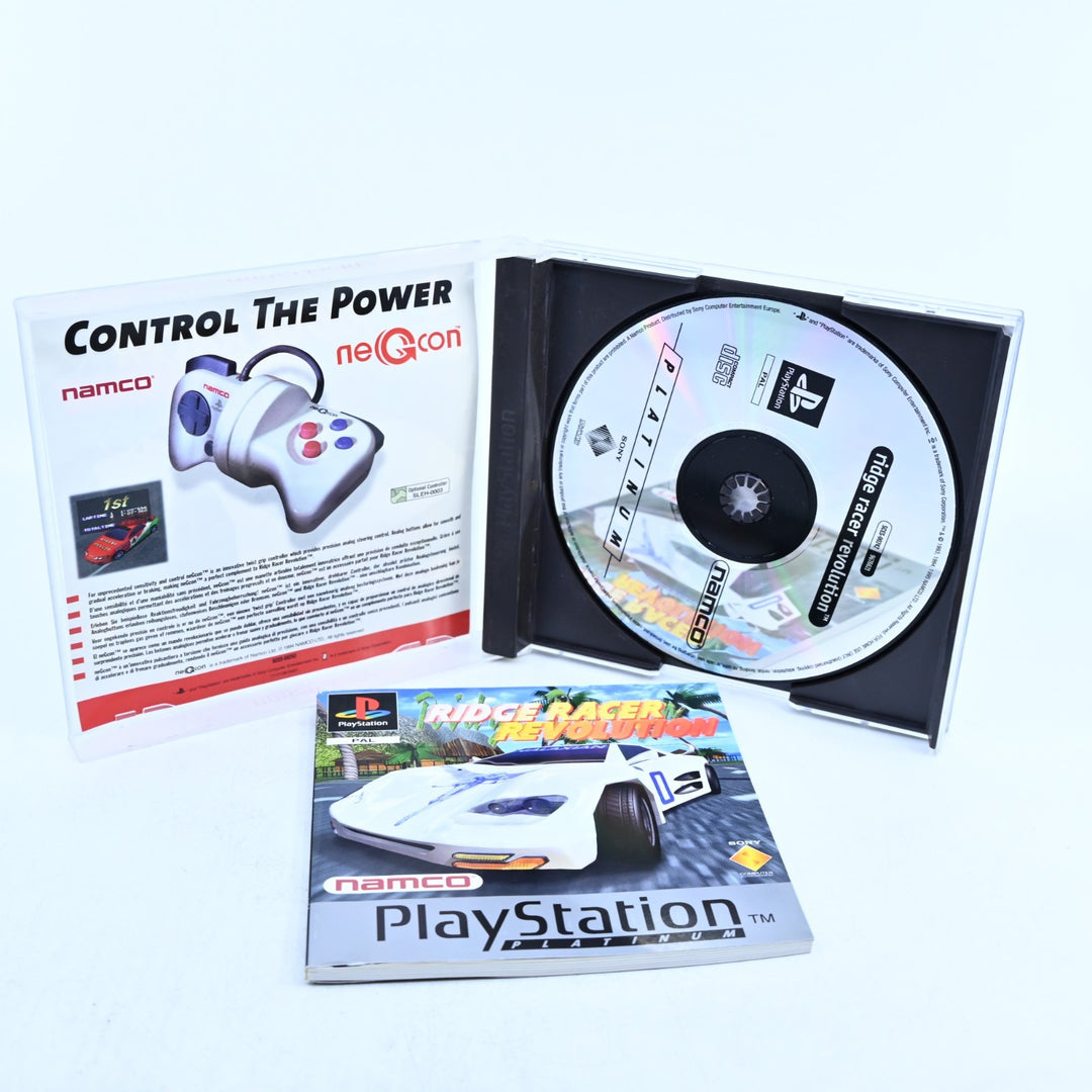 Ridge Racer Revolution - Sony Playstation 1 / PS1 Game + Manual - PAL