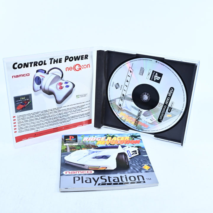 Ridge Racer Revolution - Sony Playstation 1 / PS1 Game + Manual - PAL