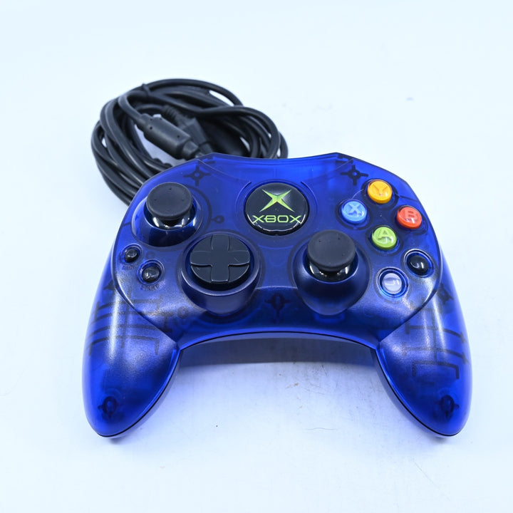 Translucent Blue Original Xbox Controller - Original Xbox Accessory FREE POST