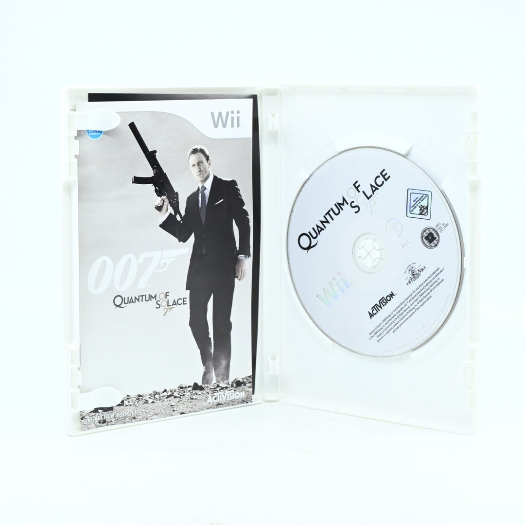 007: Quantum of Solace - Nintendo Wii Game + Manual - PAL - MINT DISC!