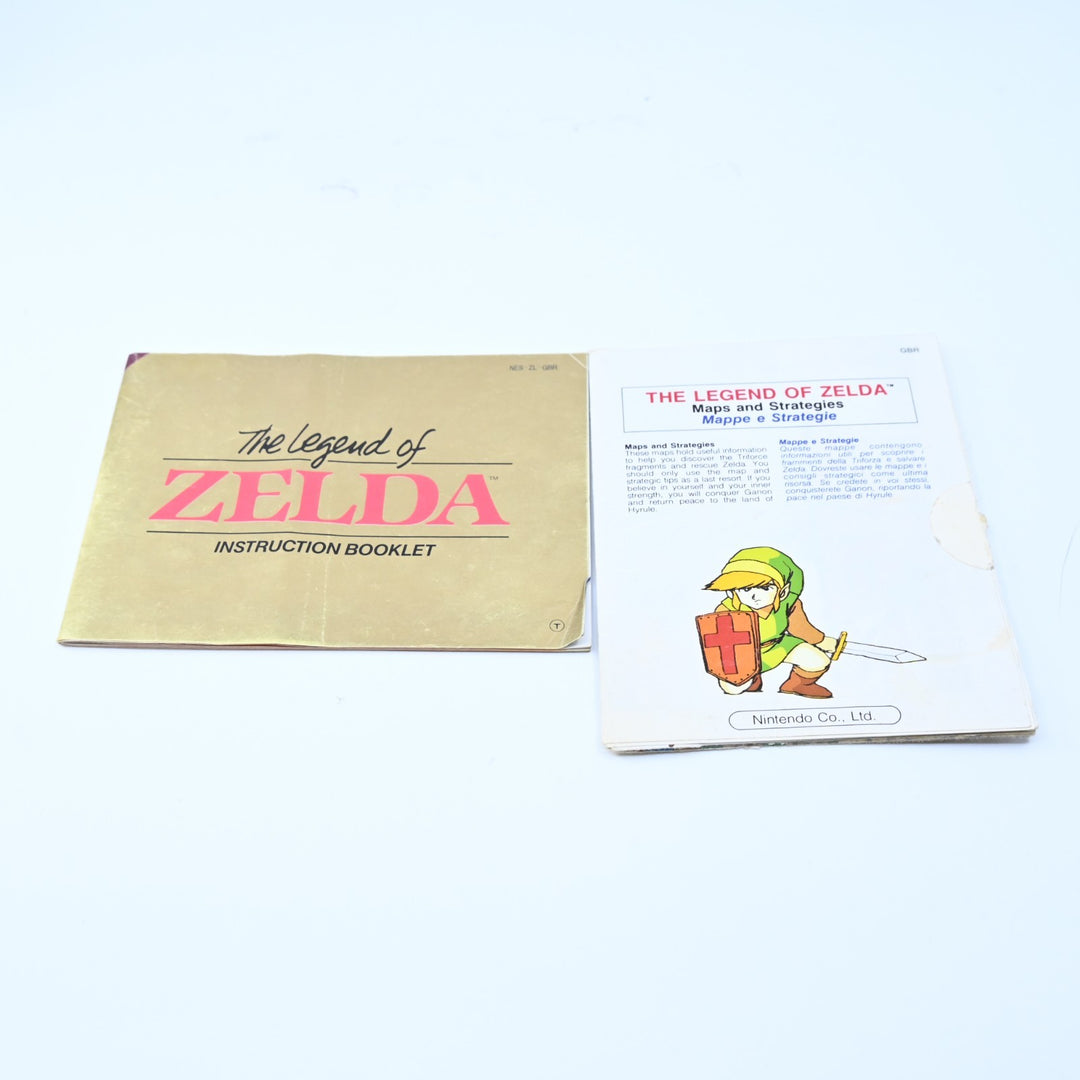 The Legend of Zelda - Nintendo Entertainment System / NES Boxed Game - PAL