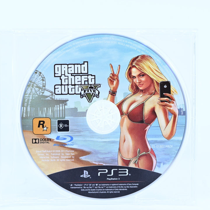 Grand Theft Auto V - Sony Playstation 3 / PS3 Game - Disc Only - MINT DISC!