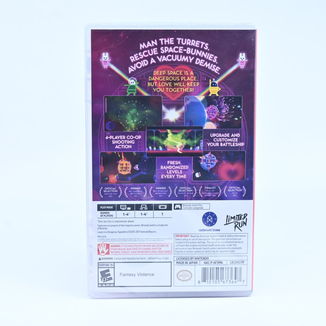 SEALED! Lovers in a Dangerous Spacetime - Nintendo Switch Game - Region Free