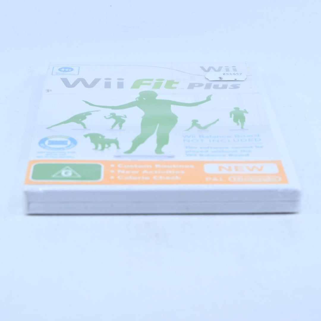 Wii Fit Plus - Nintendo Wii Game + Manual - PAL - MINT DISC!