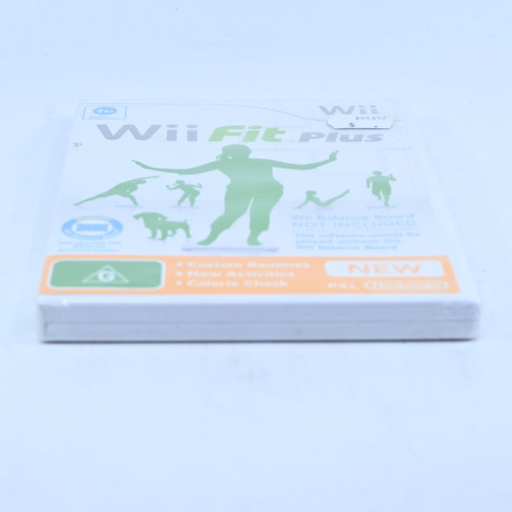 Wii Fit Plus - Nintendo Wii Game + Manual - PAL - MINT DISC!