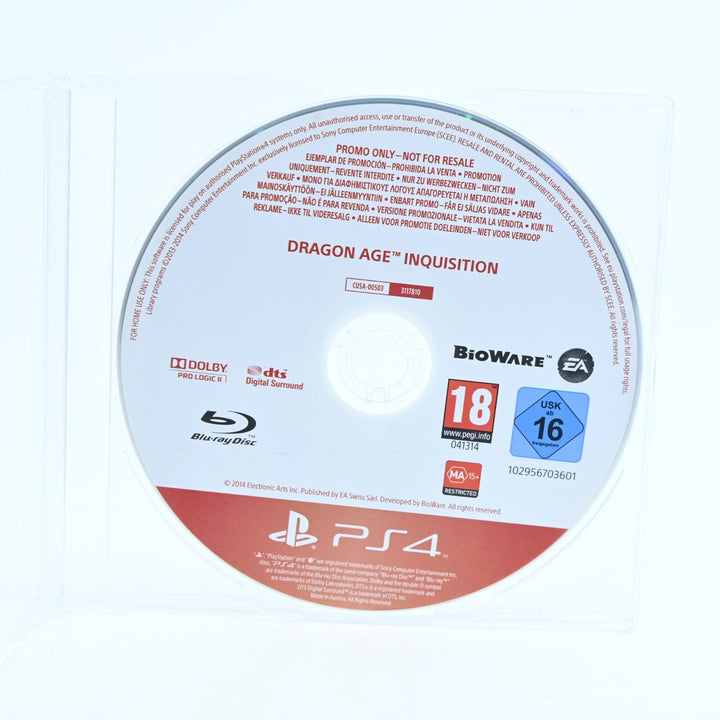 Dragon Age Inquisition - Promo Disc - PS4 Game - Disc Only - MINT DISC!