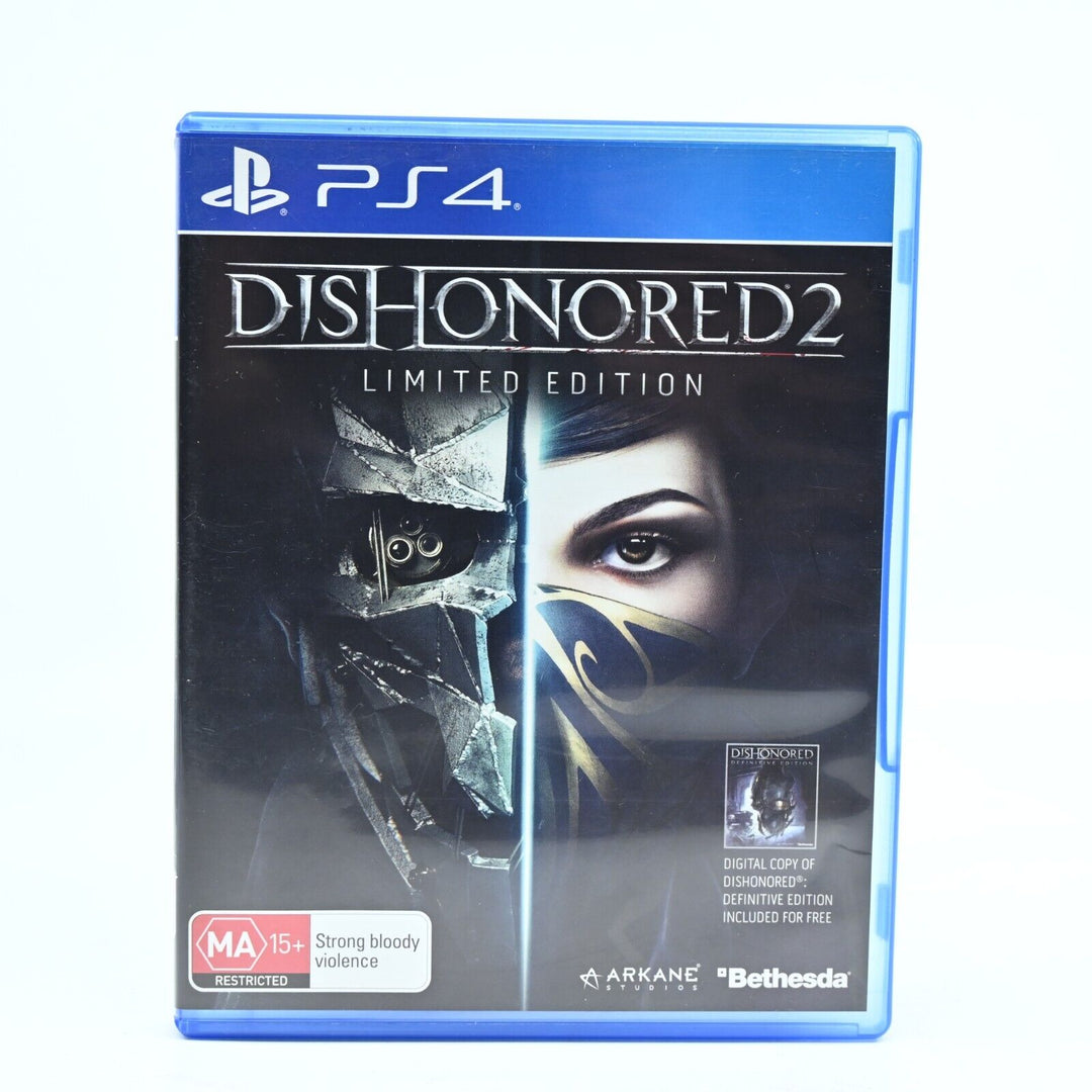 Dishonored 2 Limited Edition - Sony Playstation 4 / PS4 Game - FREE POST!