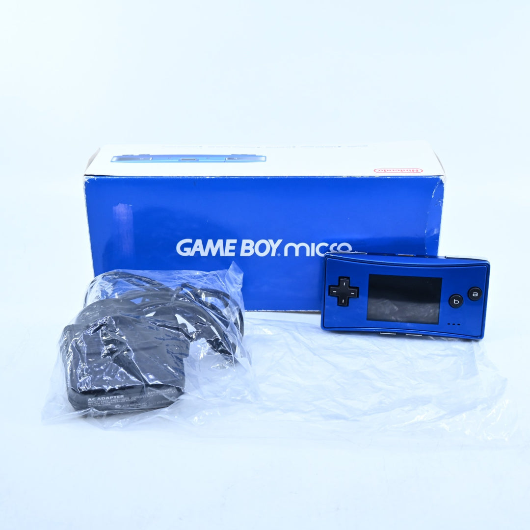 OXY-001 Blue - Nintendo Gameboy Micro Boxed Console - FREE POST!