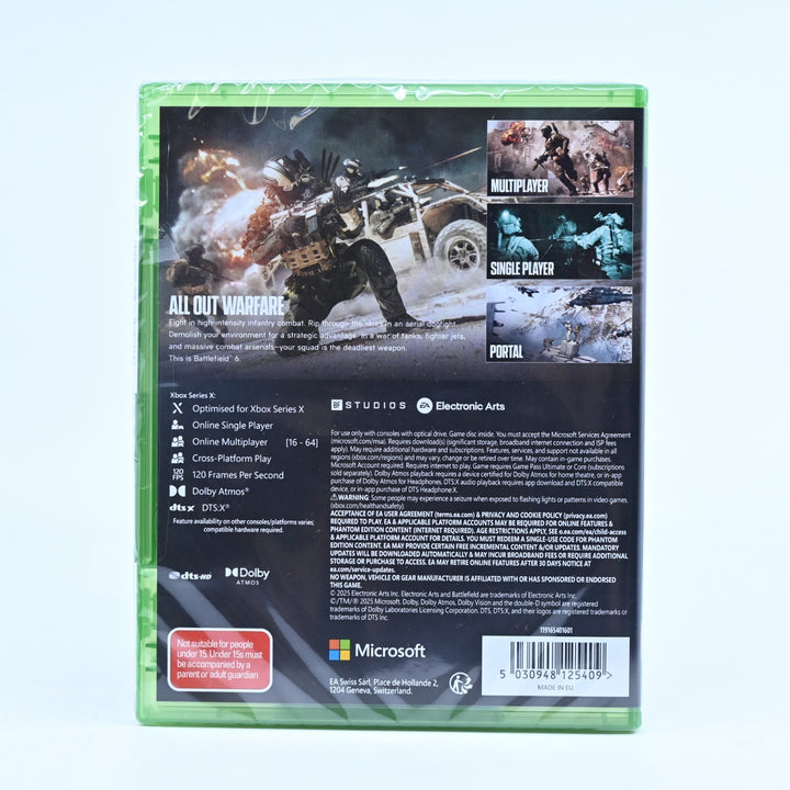 Battlefield 6: Phantom Edition with Bag - Xbox One Game - PAL - FREE POST!