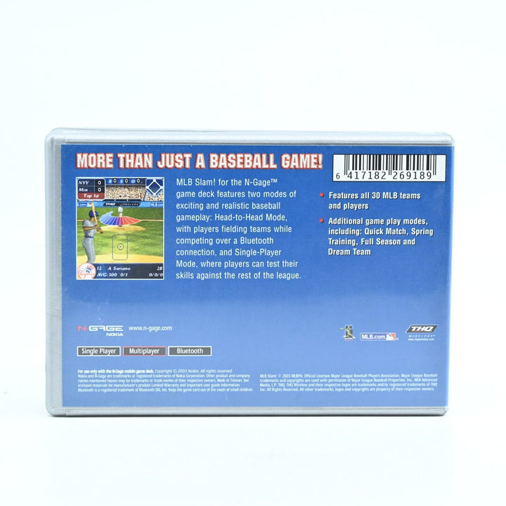 MLB Slam! - Nokia N•GAGE / NGAGE - Sega - PAL - FREE POST!