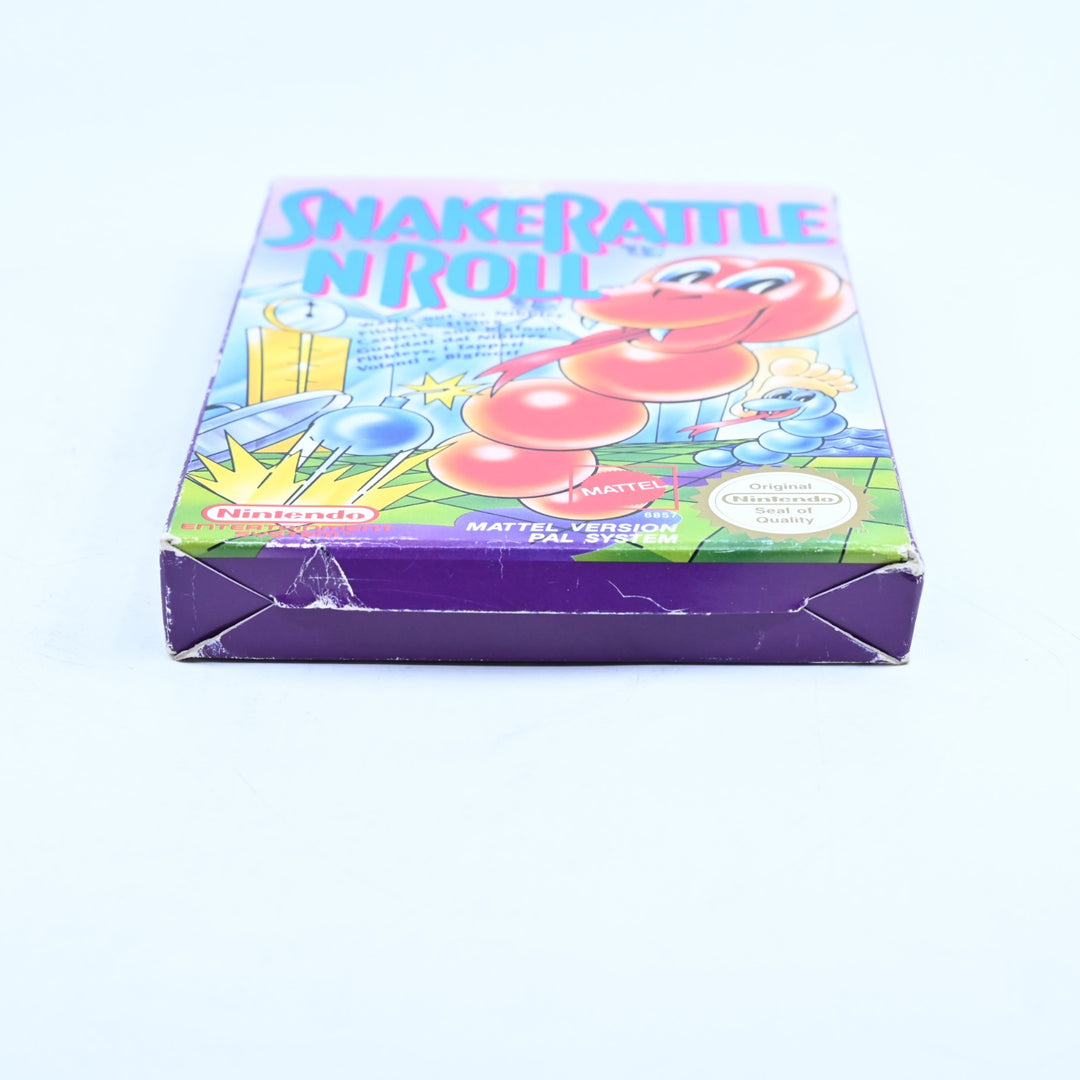 Snake Rattle N Roll - Nintendo Entertainment System / NES Boxed Game - PAL