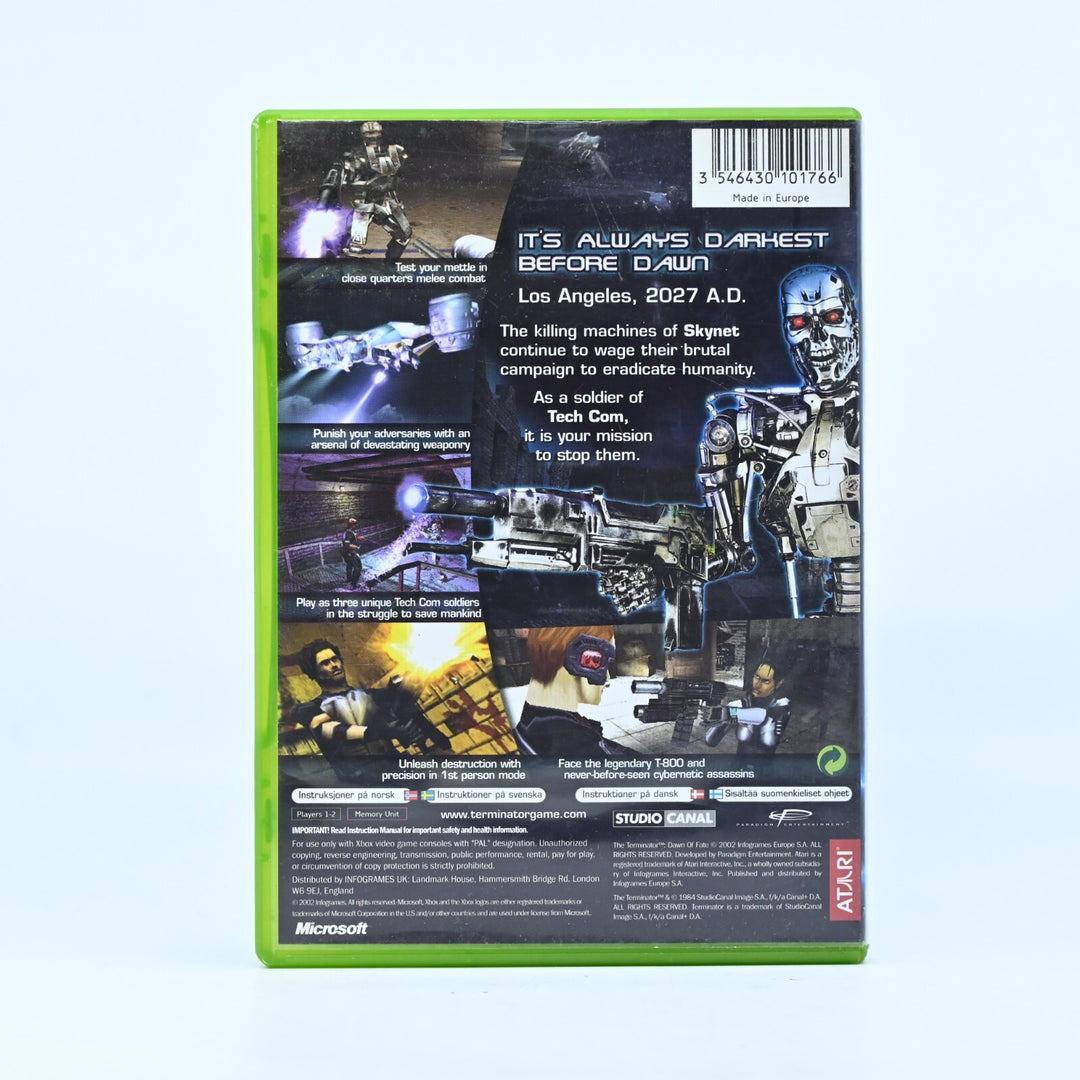 Terminator: Dawn of Fate - Original Xbox Game - No Manual - PAL - MINT DISC!