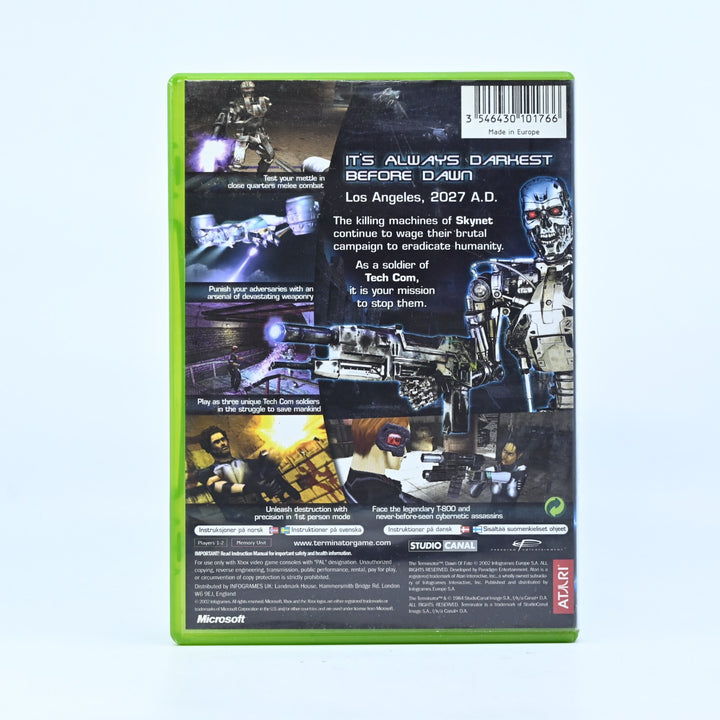Terminator: Dawn of Fate - Original Xbox Game - No Manual - PAL - MINT DISC!