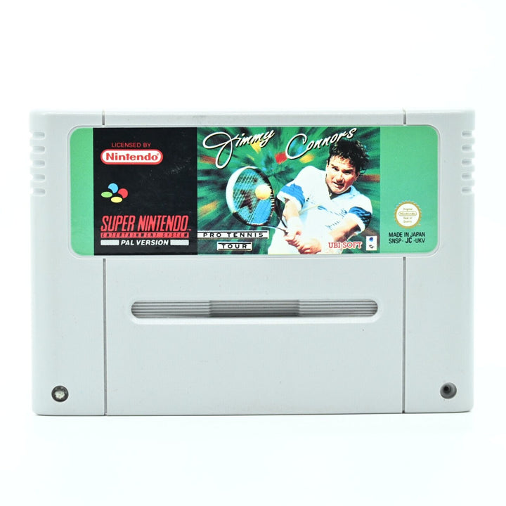 Jimmy Connors Pro Tennis Tour - Super Nintendo / SNES Game - PAL - FREE POST!