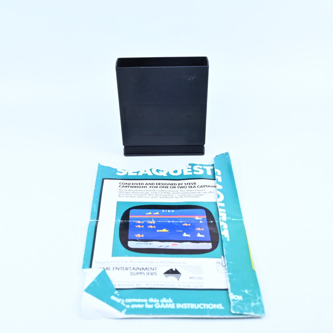 Seaquest - Atari 2600 Game + Manual - PAL - FREE POST!