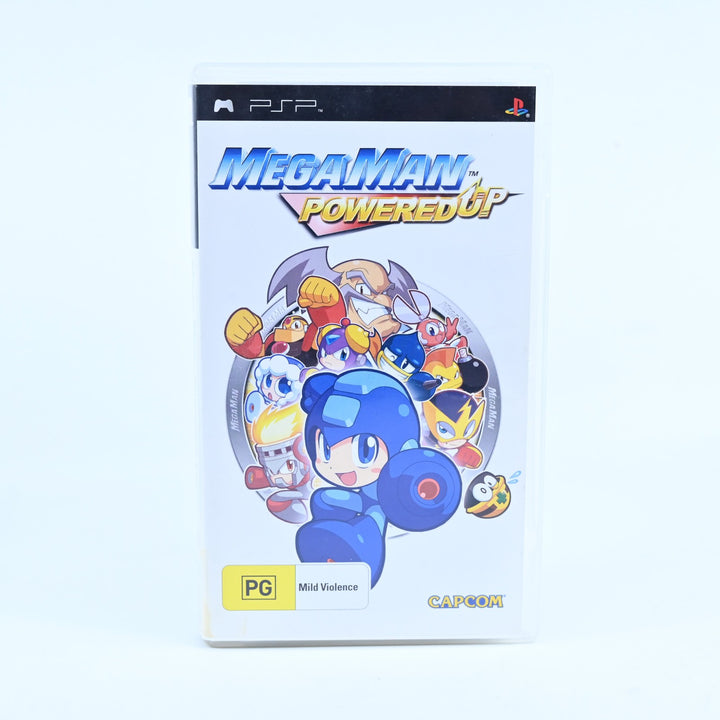 Mega Man: Powered Up - Sony PSP Game + Manual - FREE POST!