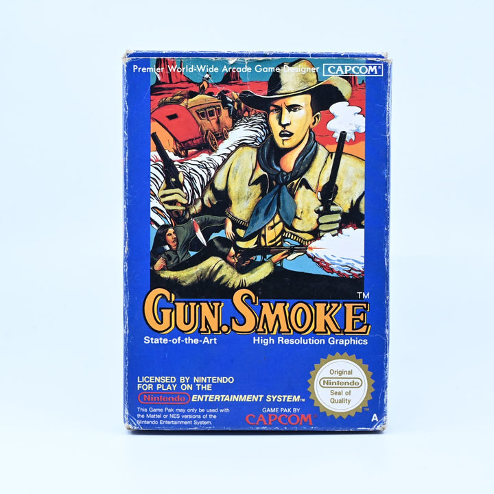 Gun Smoke / Gun.Smoke - Nintendo Entertainment System / NES Boxed Game - PAL