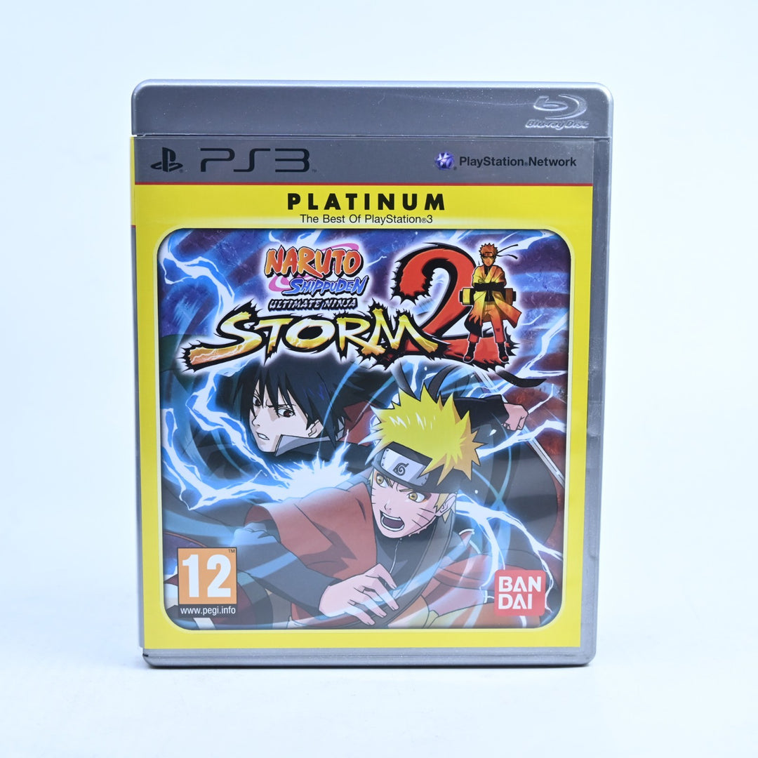 Naruto Shippuden Ultimate Ninja Storm 2- Sony Playstation 3 / PS3 Game + Manual