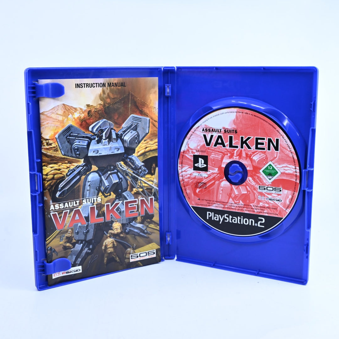 Assault Suits Valken - Sony Playstation 2 / PS2 Game + Manual - PAL - MINT DISC!