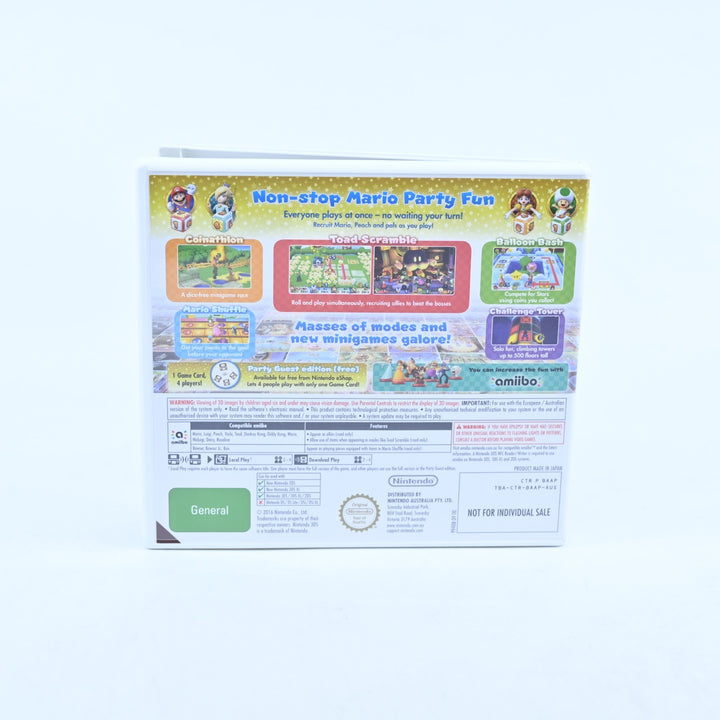 Mario Party Star Rush - Nintendo 3DS Game - PAL + Manual - FREE POST!