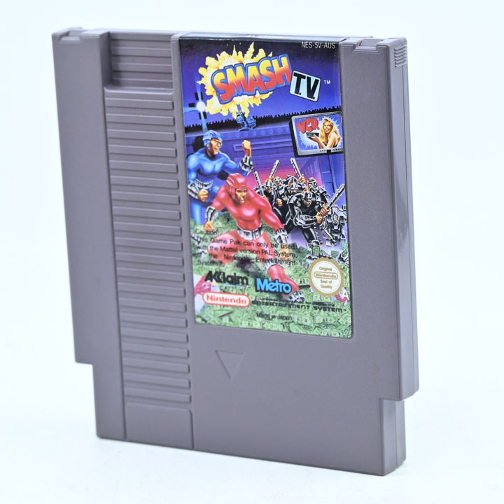 Smash T.V. + Manual - Nintendo Entertainment System / NES Game - PAL