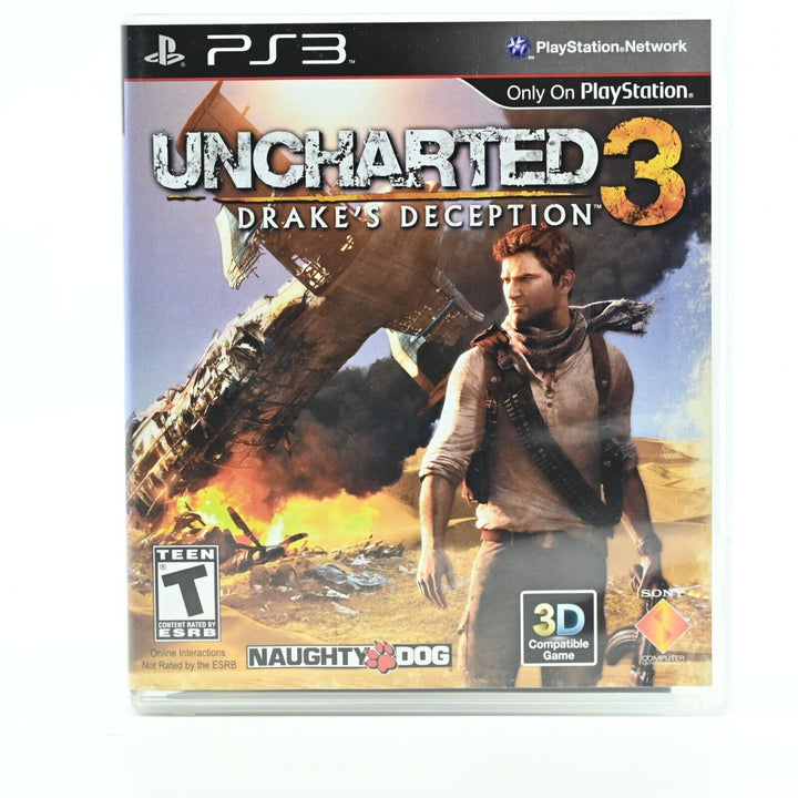 Uncharted 3 Drake's Deception - Sony Playstation 3 / PS3 Game - FREE POST!