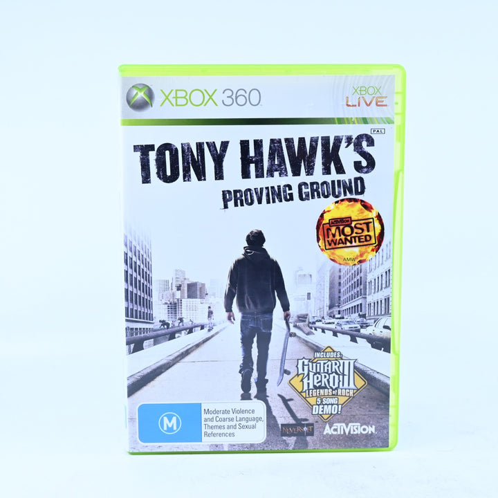 Tony Hawks Proving Ground - Xbox 360 Game + Manual - PAL - MINT DISC!
