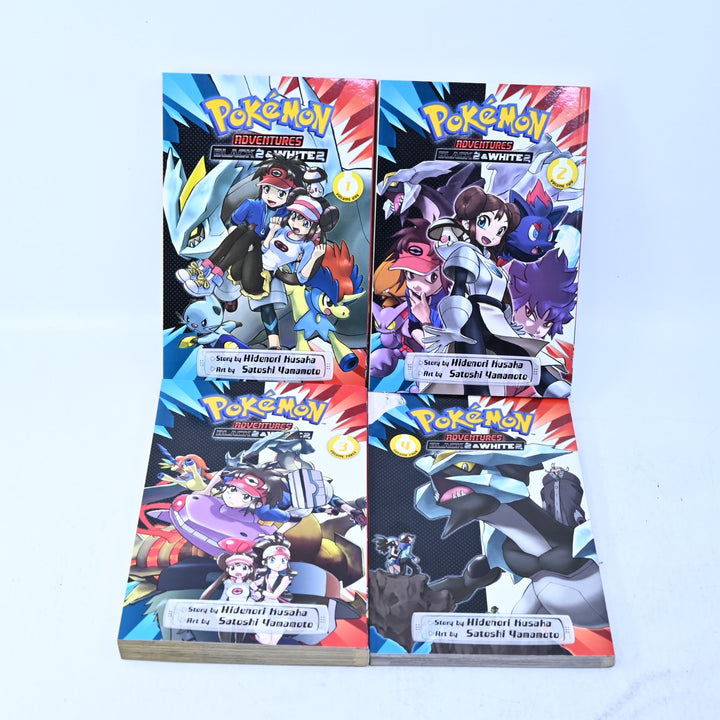 Pokemon Adventures: Black 2 &amp; White 2 - Vol. 1 - 4 - Hidenori Kusaka - Manga