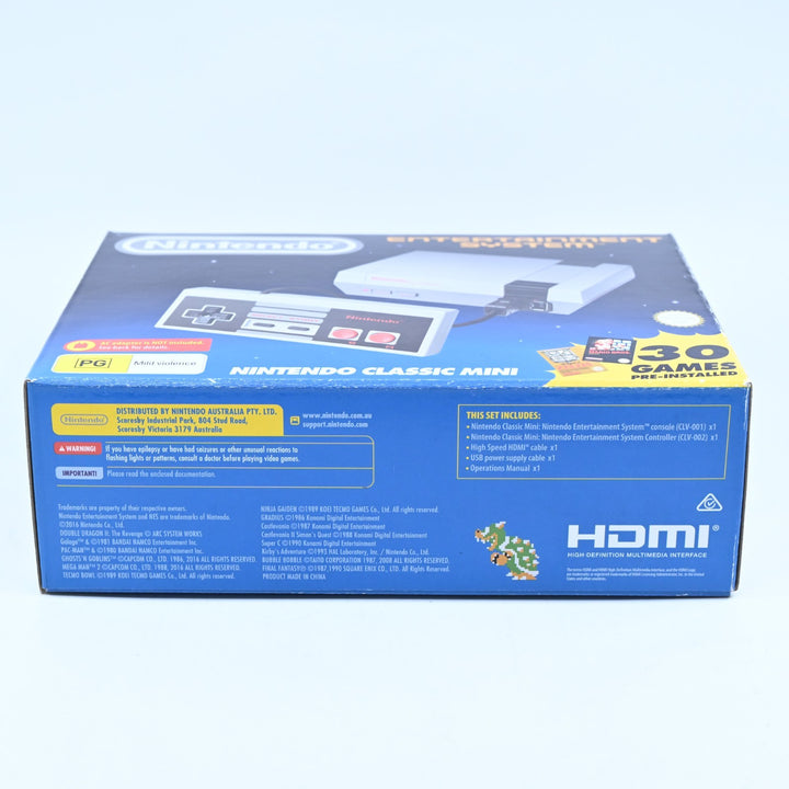 AS NEW! Nintendo Entertainment System - Classic Mini - NES Console - FREE POST!